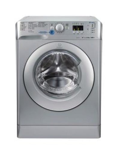 Indesit Innex Xwa81482Xs 1400 Spin, 8Kg Load Washing Machine - Silver